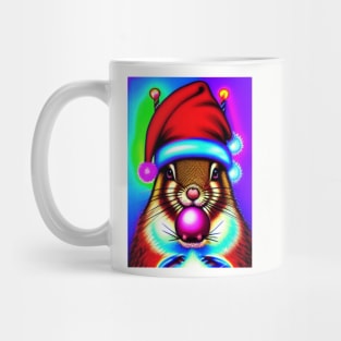 FATHER CHRISTMAS SQUIRREL Mug